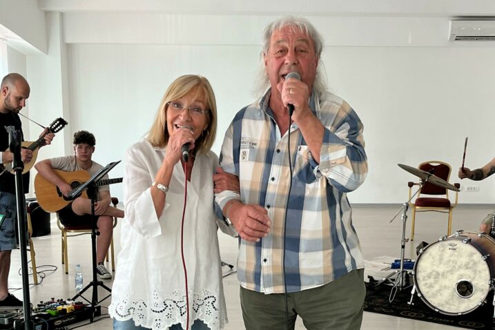 Duško Jeličić Dule i Nevia Rigutto. Foto: Festival MIK