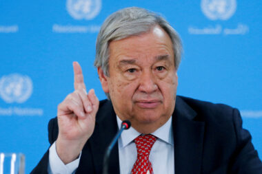 Antonio Guterres / Reuters