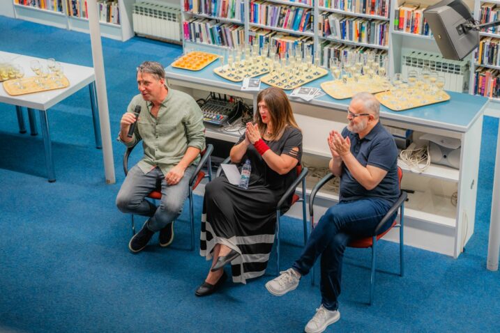 Mak Vejzović, Julijana Matanović i Zoran Maljković