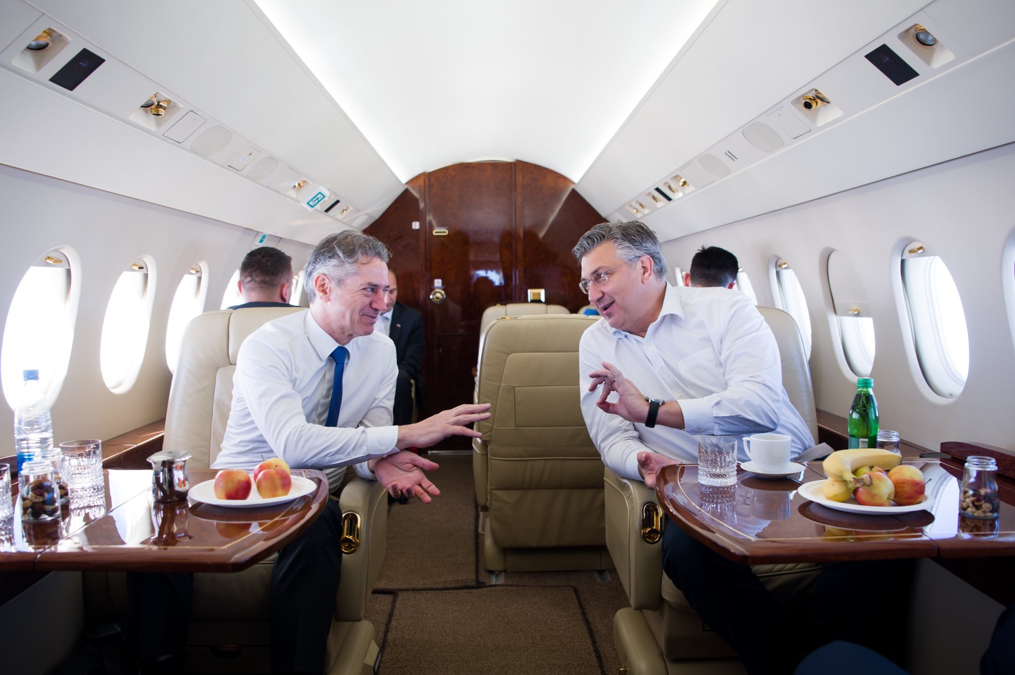 Robert Golob i Andrej Plenković / Foto: twitter @AndrejPlenkovic