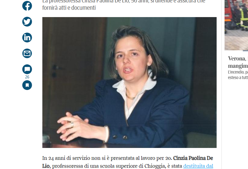  Cinzia Paolina De Lio / Screenshot