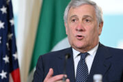 Antonio Tajani / Foto Mandel Ngan/Pool via REUTERS/File Photo