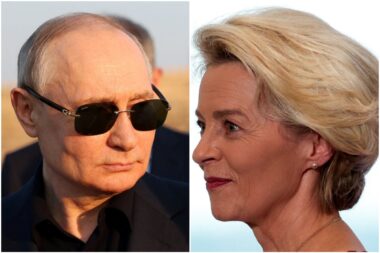Vladimir Putin i Ursula von der Leyen / Foto Reuters