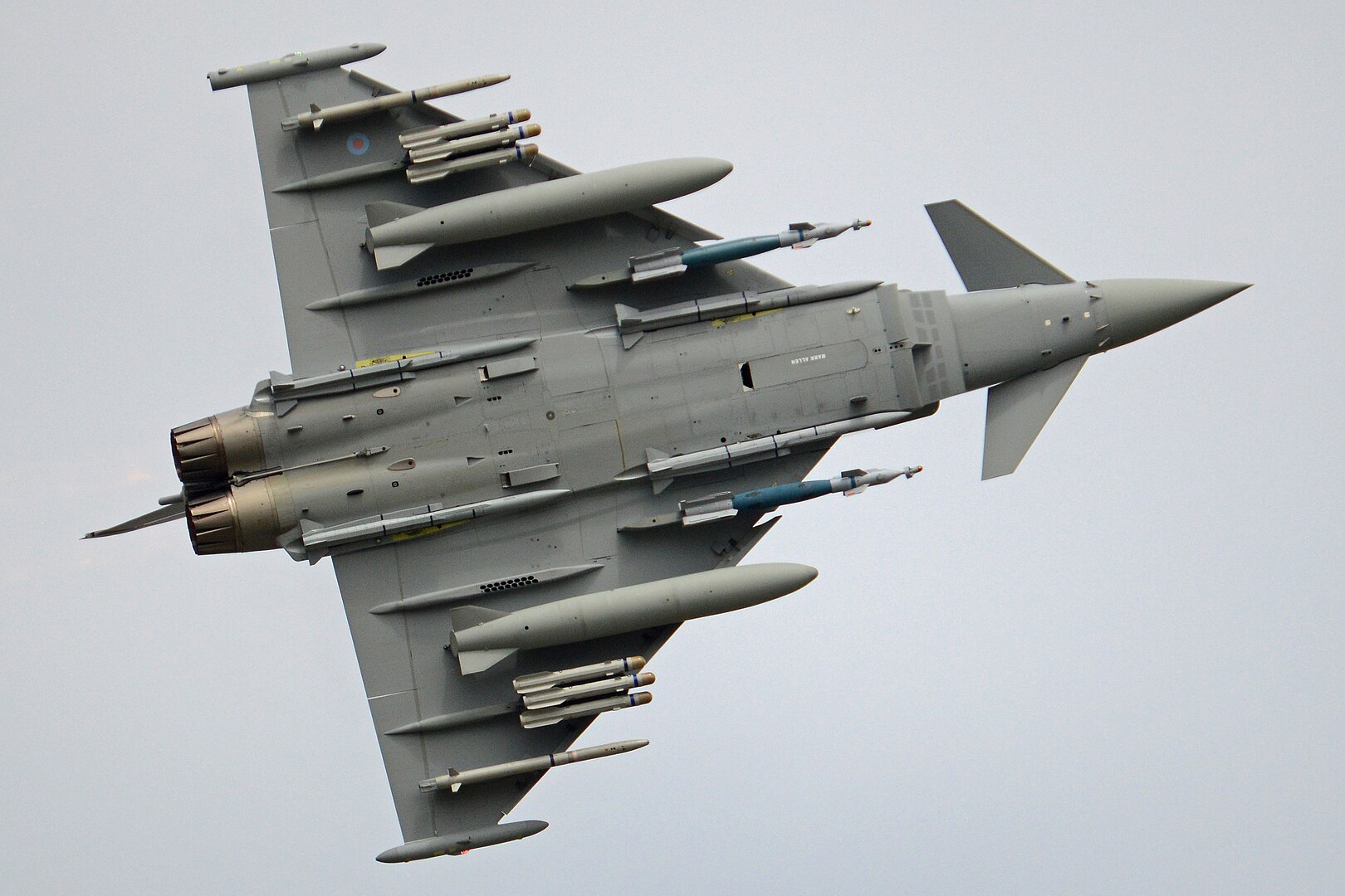 Eurofighter Typhoon / Foto Alan Wilson from Stilton, Peterborough, Cambs, UK; Wikimedia Commons