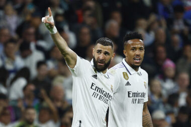 Benzema i Militao/Foto REUTERS