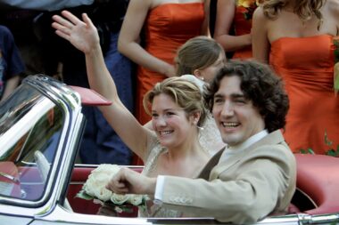 Justin Trudeau i supruga Sophie Gregoire snimljeni na dan njihova vjenčanja / Foto Reuters