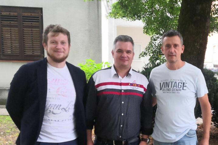 Igor Iskra, Marijan Zubalj, Dražen Gajica / Foto Vladimir Mrvoš