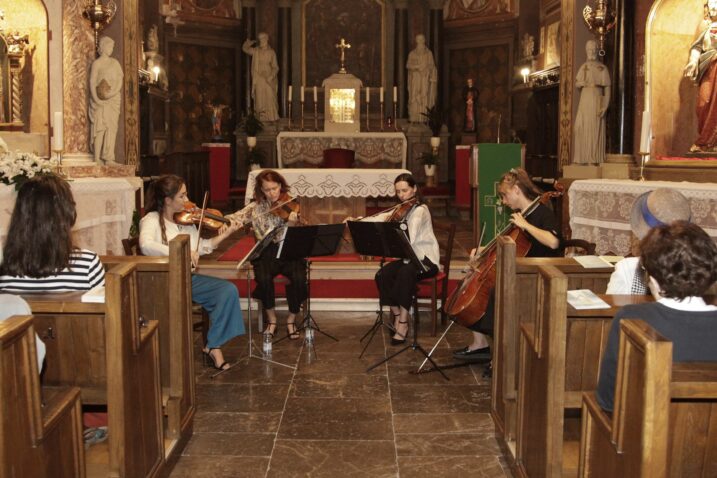 Noreia String Quartet nastupio je u crkvi sv. Filipa i Jakova / Foto Ivan Balažević