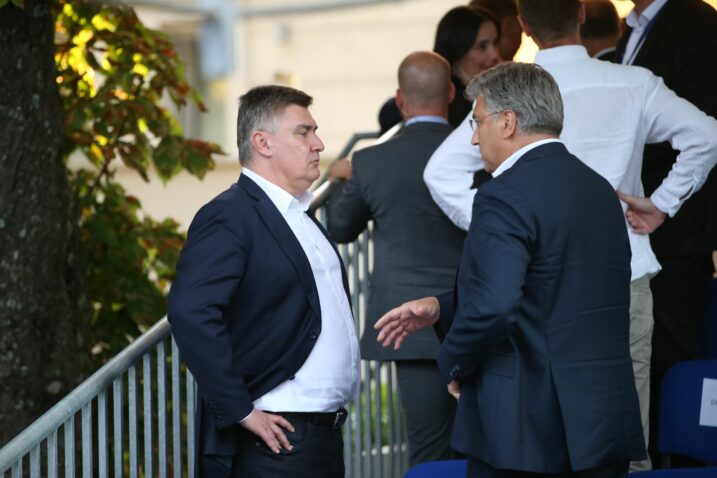 Zoran Milanović i Andrej Plenković / Foto Ivo Cagalj/PIXSELL