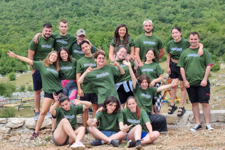 Skupina mladih ljudi iz Španjolske, Njemačke, Francuske i Gruzije ostavila je vidljiv trag / Foto PP GRABOVAČA