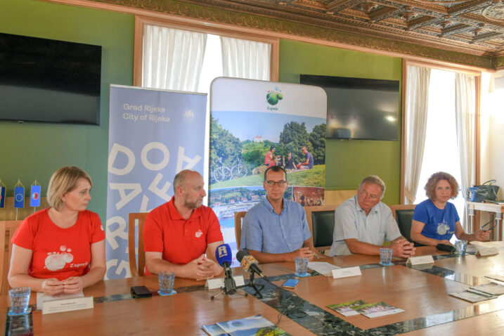 Sanja Mihovilić, Željko Kolar, Marko Filipović, Goran Petrc i Sanja Škrinjar Snimila: A. MAKSIMOVIĆ