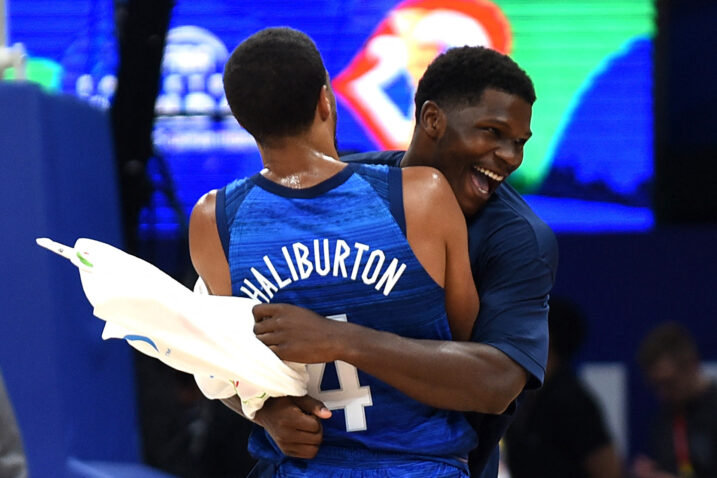 Anthony Edwards i Tyrese Haliburton/Foto REUTERS