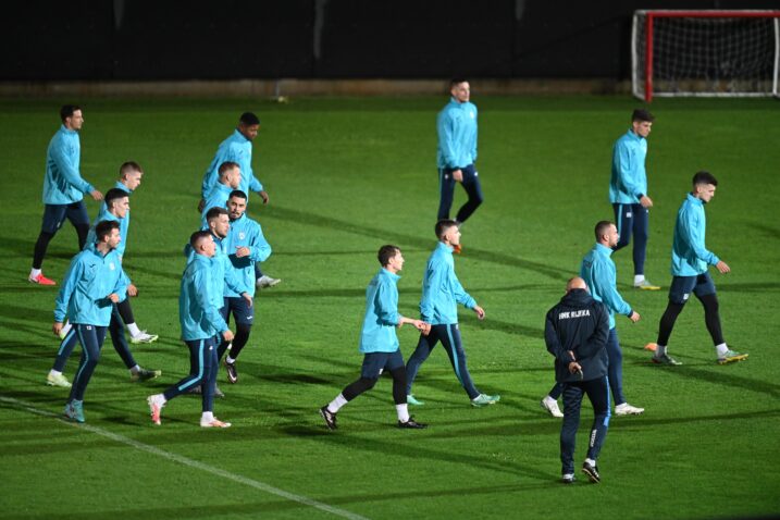 Posljednji trening Bijelih uoči sudara s Lilleom/Foto M. LEVAK