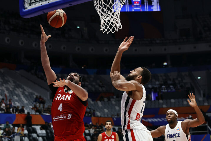 Meisam Mirzaei i Rudy Gobert/Foto REUTERS