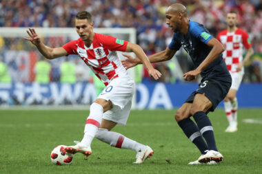 Marko Pjaca u kockastom dresu/Foto PIXSELL