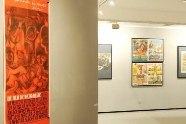 Picassov plakat izložen u riječkom HKD-u 2017. na izložbi za vrijeme History Film Festivala / Foto Sergej Drechsler