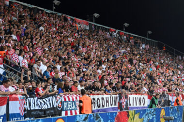 Ilustracija publike s utakmice Hrvatska - Latvija na Rujevici (ne prikazuje navijače iz teksta) / Foto Vedran Karuza