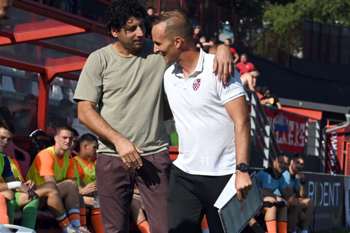 Mario Carević i Fausto Budicin/Foto V. KARUZA