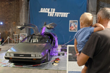 Automobil marke DeLorean izložen u Rijeci / Snimio Vedran Karuza