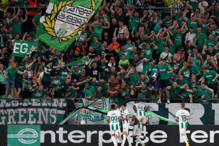 Navijači Ferencvaroša/Foto REUTERS