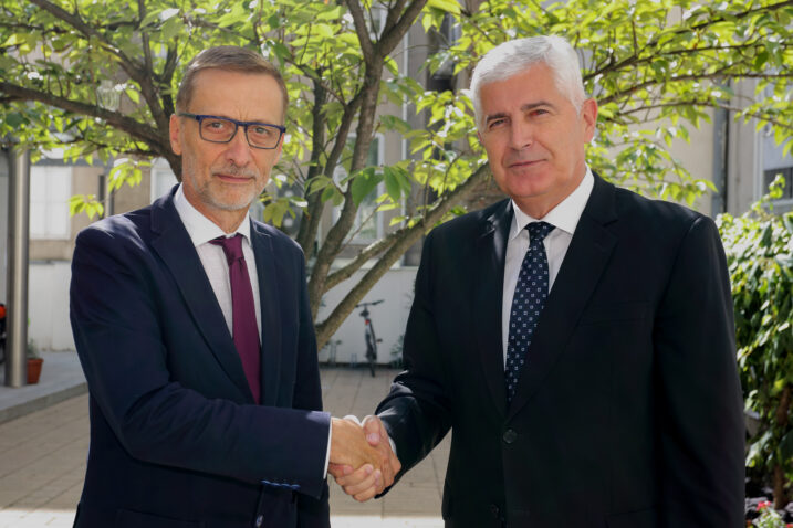Miro Gavran i Dragan Čović