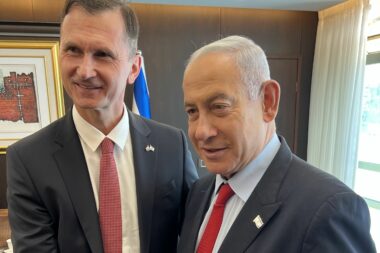 Dragan Primorac i Benjamin Netanyahu