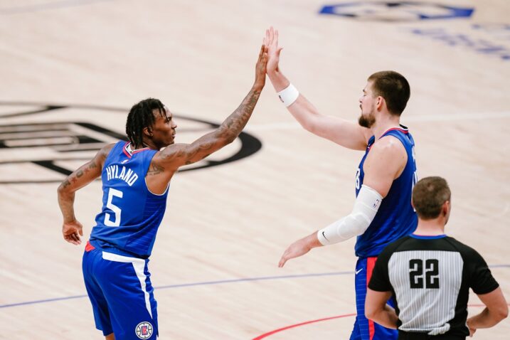 Bones Hyland i Ivica Zubac/Foto Facebook LA Clippers