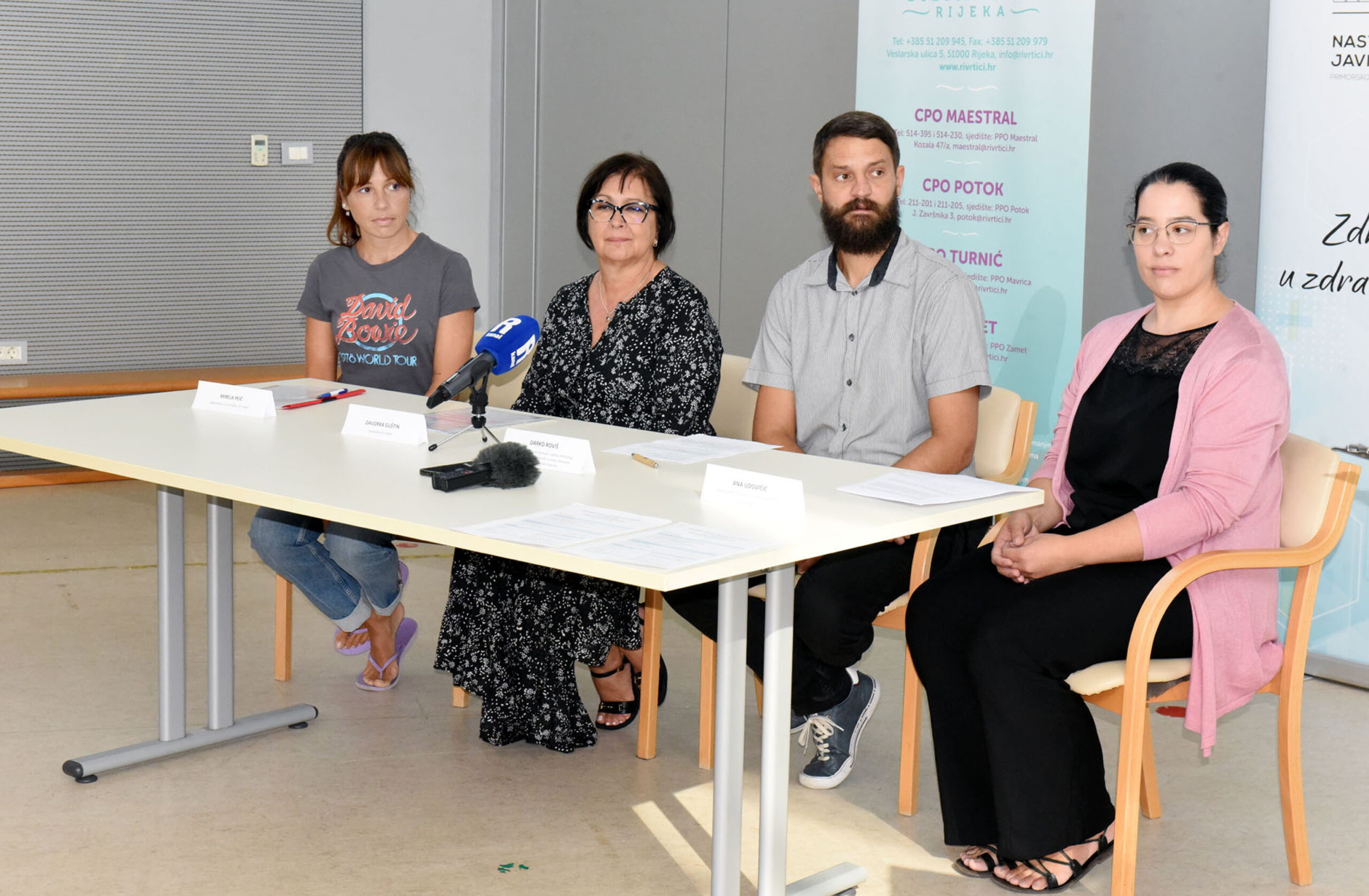 Mirela Peić, Davorka Guštin, Darko Roviš i Ana Udovičić / Snimio VEDRAN KARUZA