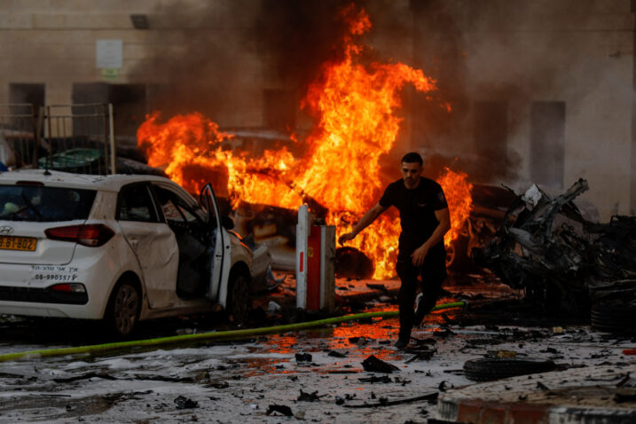 Slike razaranja iz izraelskog Ashkelona(Foto REUTERS