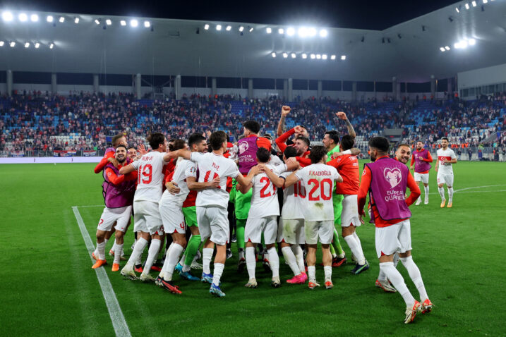 Tursko slavlje na Opus Areni/Foto REUTERS