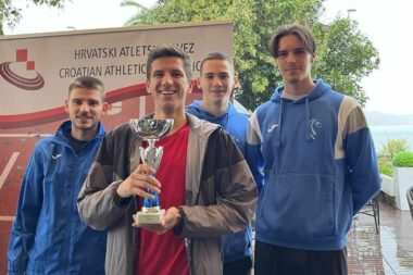 Blaž Car-Pavlic, Domagoj Jakopović, Ivan Vuletić i Dominik Babić/Foto AK Kvarner