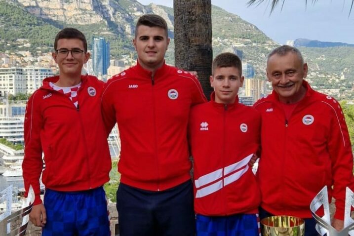 Adrian Šipek, Žarko Jerčinović, Luka Tus i Vjekoslav Matetić/Foto HBS