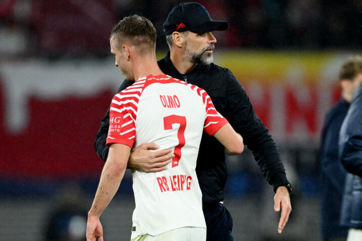 Dani Olmo i Marco Rose/Foto REUTERS