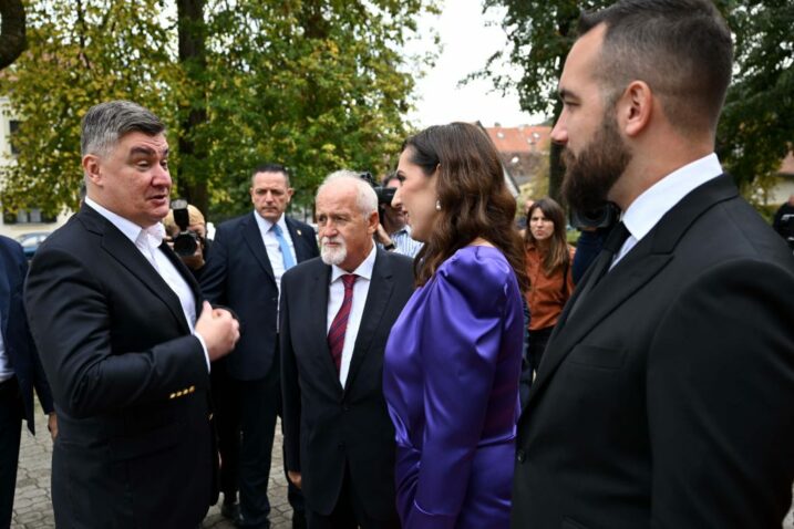 Zoran Milanović u Samoboru / Foto Ured predsjednika Republike Hrvatske / Filip Glas