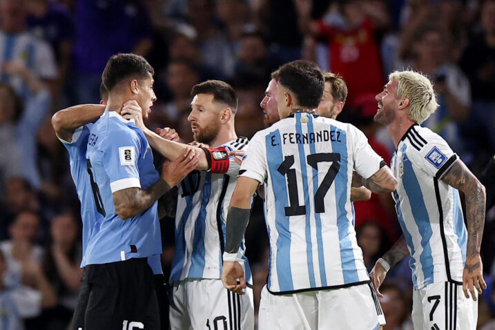 Leo Messi se nije mogao suspregnuti/Foto REUTERS