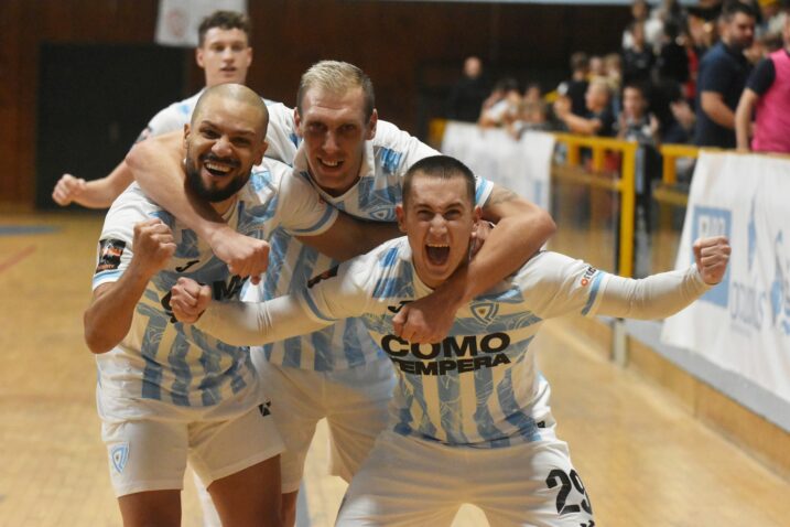 Estevao Dos Santos Wesley, Alen Fetić i Miloš Radujković/Foto HMNK Rijeka