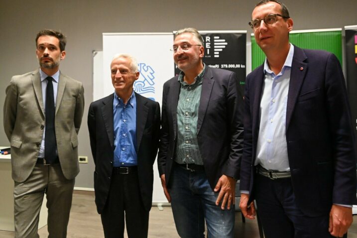 Davide Bradanini, Riccardo Illy, Boris Popović i Marko Filipović / Foto: A KRIŽANEC