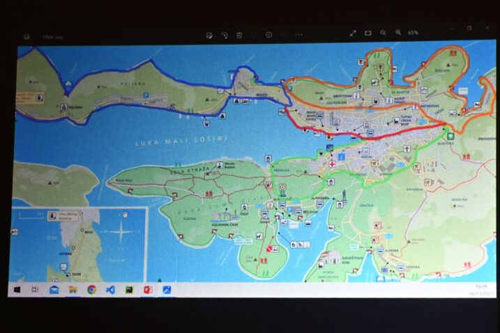 Plan grada s AM-ovim prijedlogom mjesnih odbora