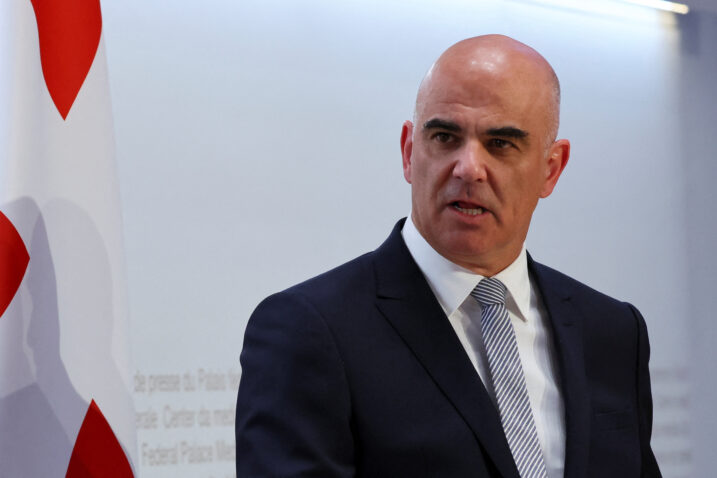 Švicarski predsjednik Alain Berset / Reuters