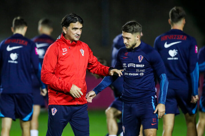 Zlatko Dalić i Marco Pašalić/Foto PIXSELL