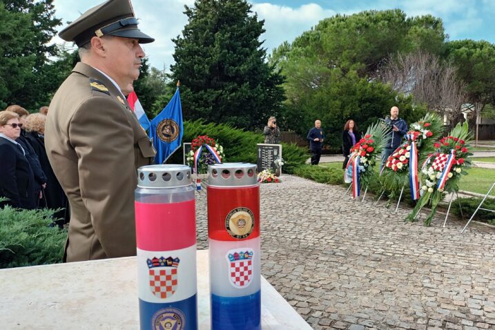 32. obljetnica osnutka 71. bojne Vojne policije obilježena na Drtenovi / Snimio EDI PRODAN