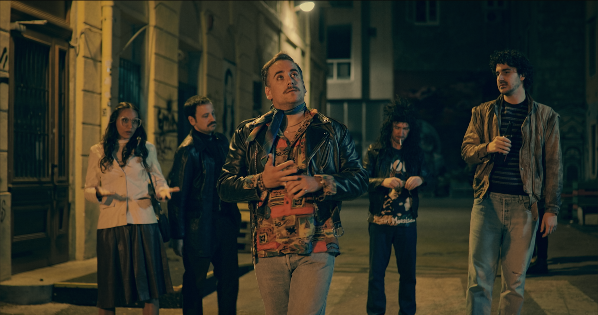 Scena iz filma Yunaci rocka