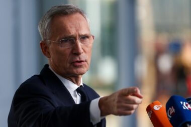 Jens Stoltenberg / Foto Reuters