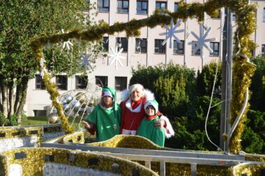 Bjanka, Baka Mraz i Nikol najavile su adventska zbivanja u Delnicama / Foto Marinko Krmpotić