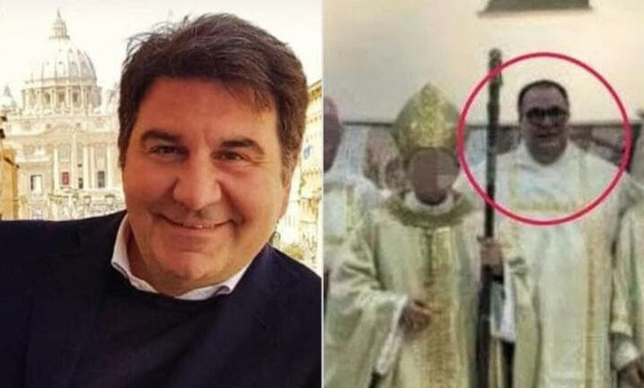 Bivši šef Katoličke akcije Mirko Campoli i (desno) bivši vjeroučitelj i đakon Alessandro Frateschi / Foto Twitter
