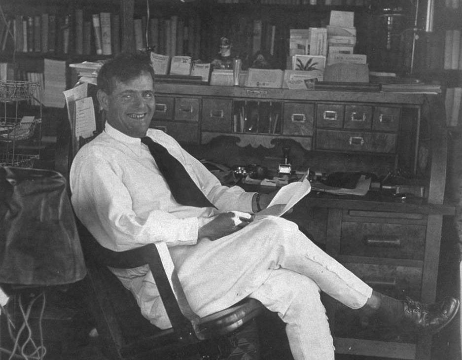 Jack London / Foto The Bancroft Library. University of California, Berkeley; Wikimedia Commons