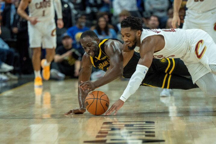 Draymond Green i Donovan Mitchell/Foto REUTERS