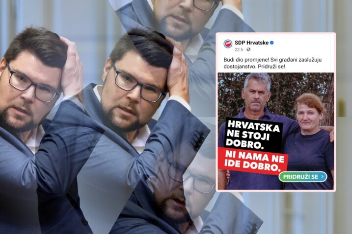 Foto Davor Kovačević; Screenshot Facebook SDP Hrvatske
