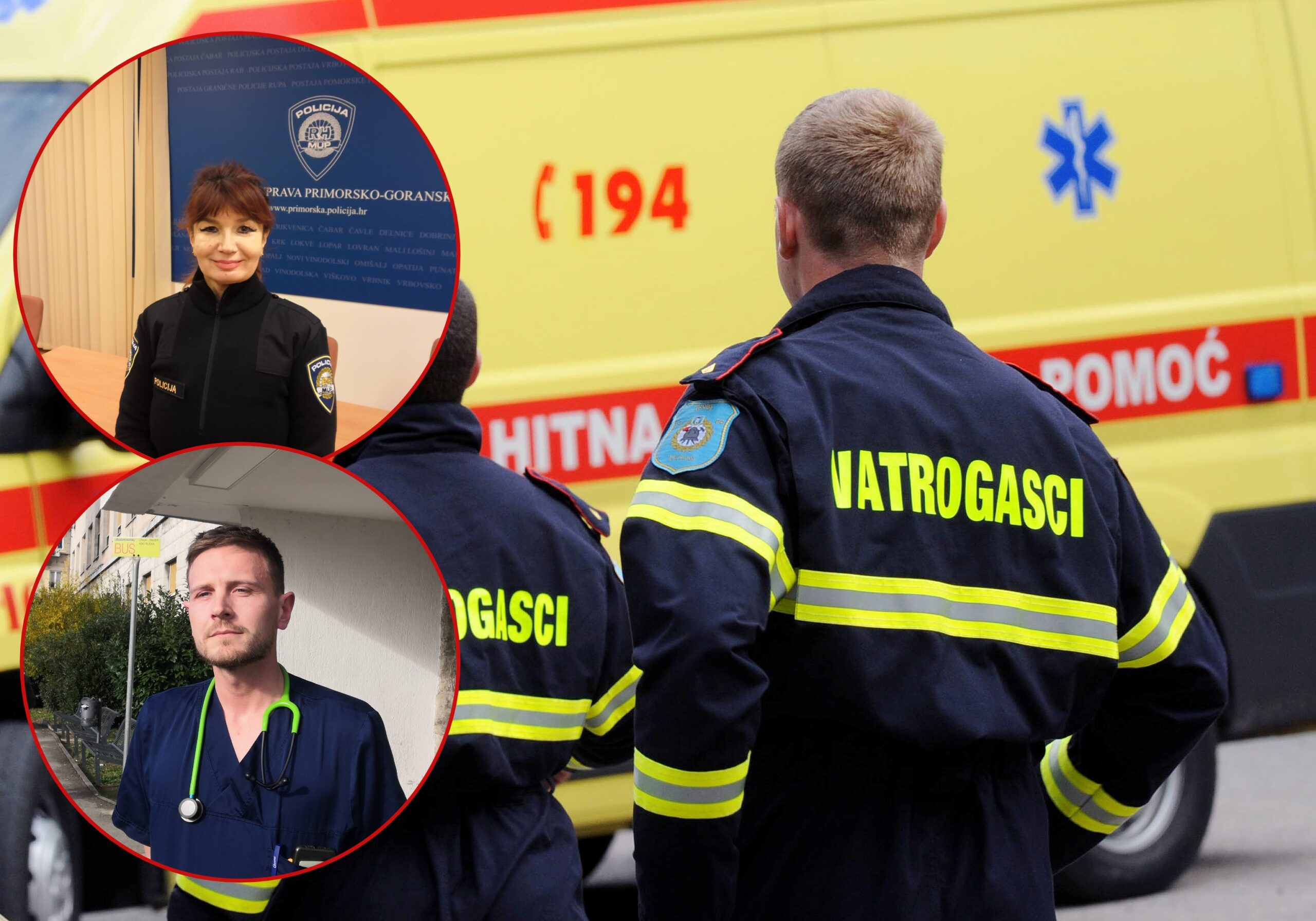 U krugu Svemirka Miočić, glasnogovornica PU PG i liječnik Matej Bura / Foto V. MRVOŠ, arhiva NL
