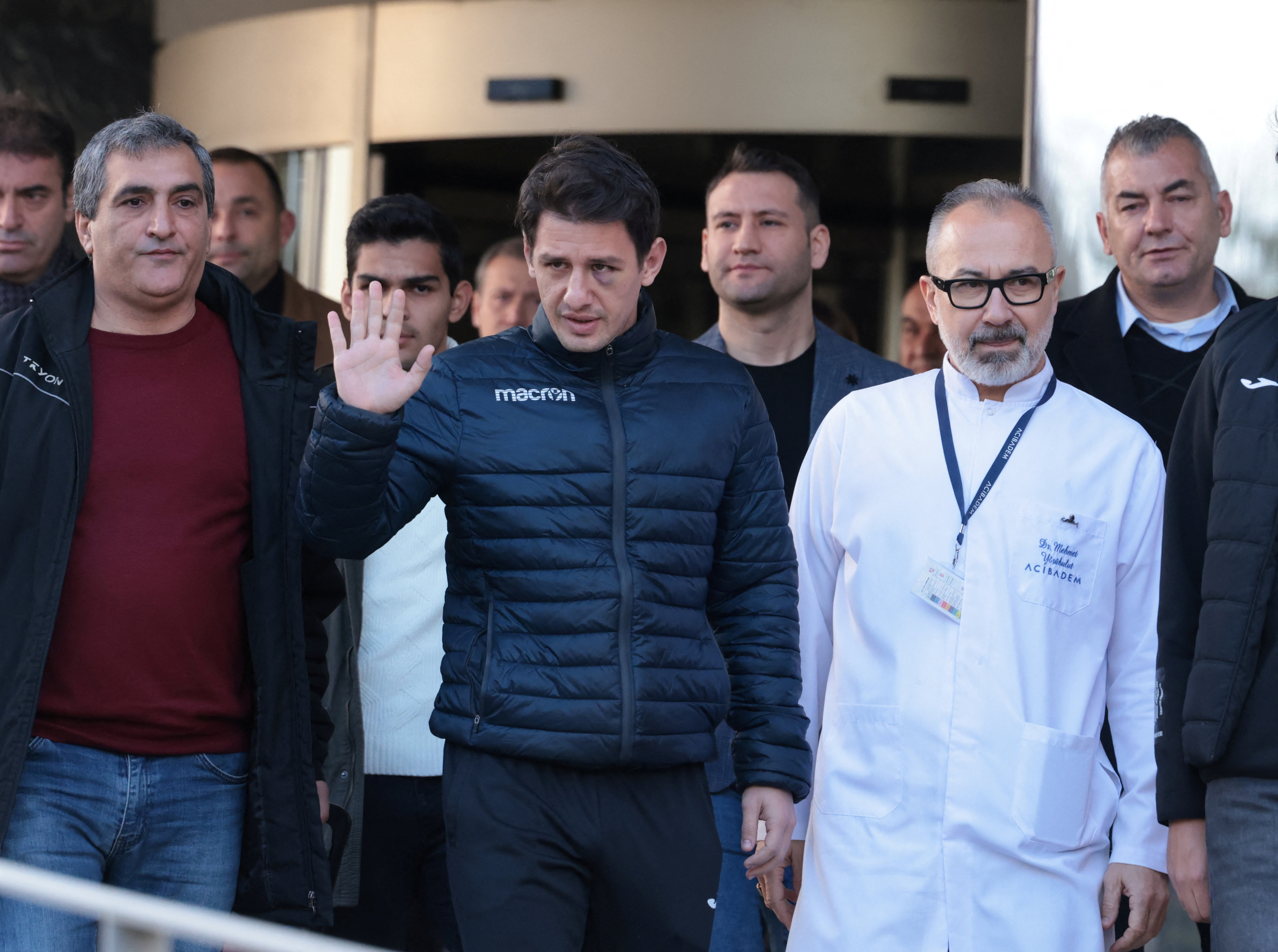 Sudac Halil Umut Meler napušta bolnicu u Ankari/Foto REUTERS